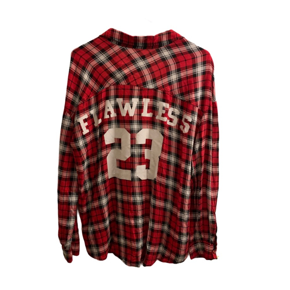 NEWLOOK Red “Flawless” Button-up Shirt!